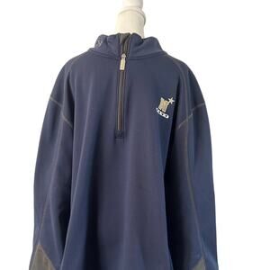 Under Armour - Navy Logo - Quarter Zip - XXL